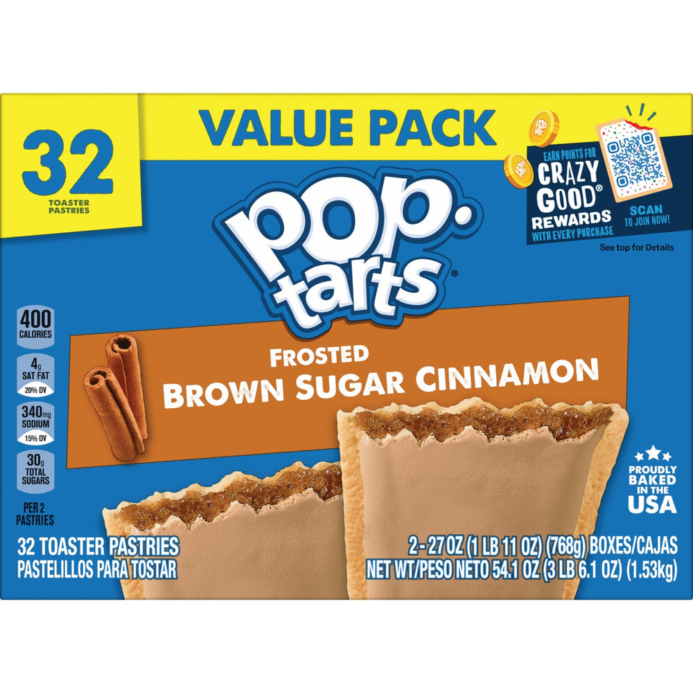 Pop-Tarts Shelf-stable snacks stay ready for pantry-based snack planning.