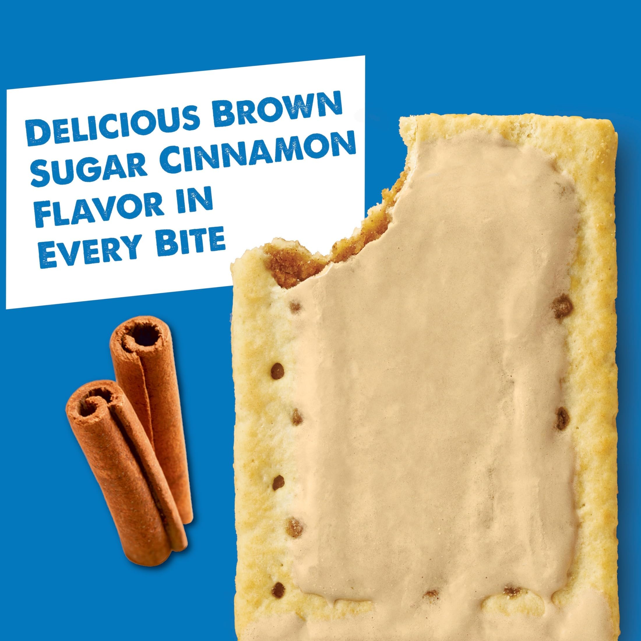 Pop-Tarts Lunchbox-ready brown sugar cinnamon snacks help kids stay fueled between classes.