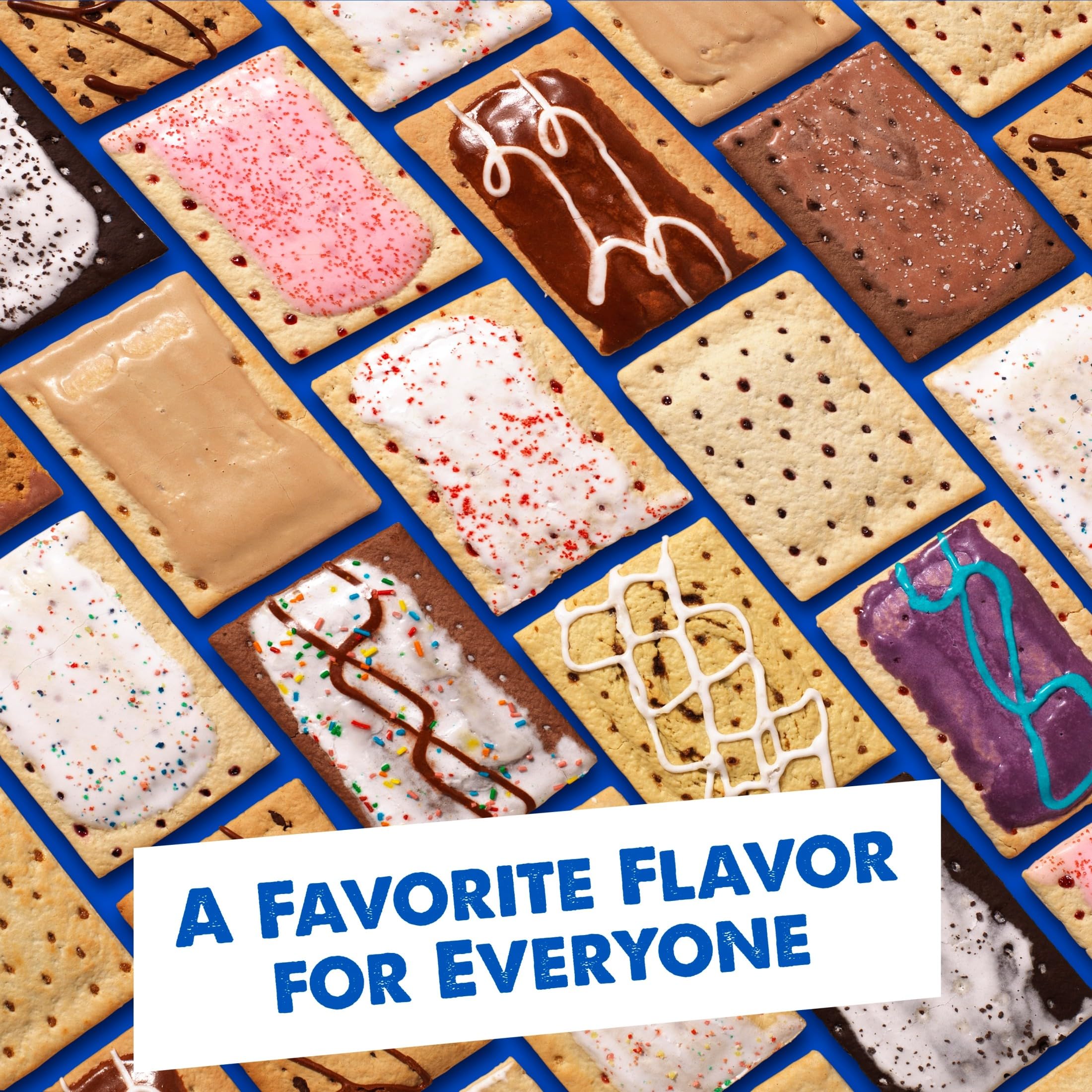 Pop-Tarts Frosted Brown Sugar Cinnamon variety flavors highlight