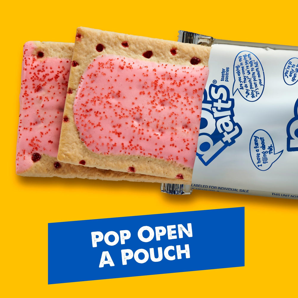 Pop-Tarts Frosted Cherry in pantry display for convenient snacking