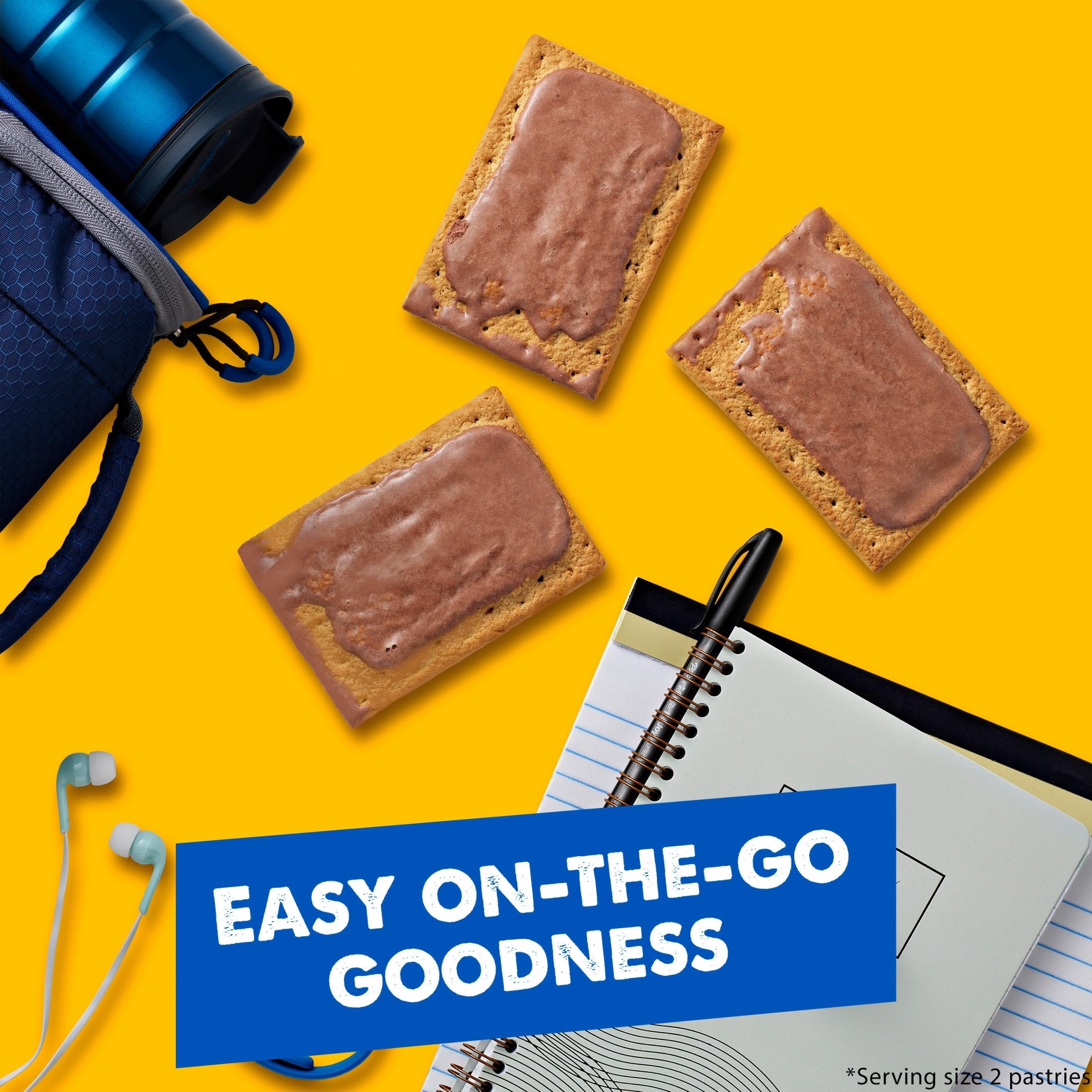 Shelf-stable pantry staple Pop-Tarts Frosted S'mores for easy cravings