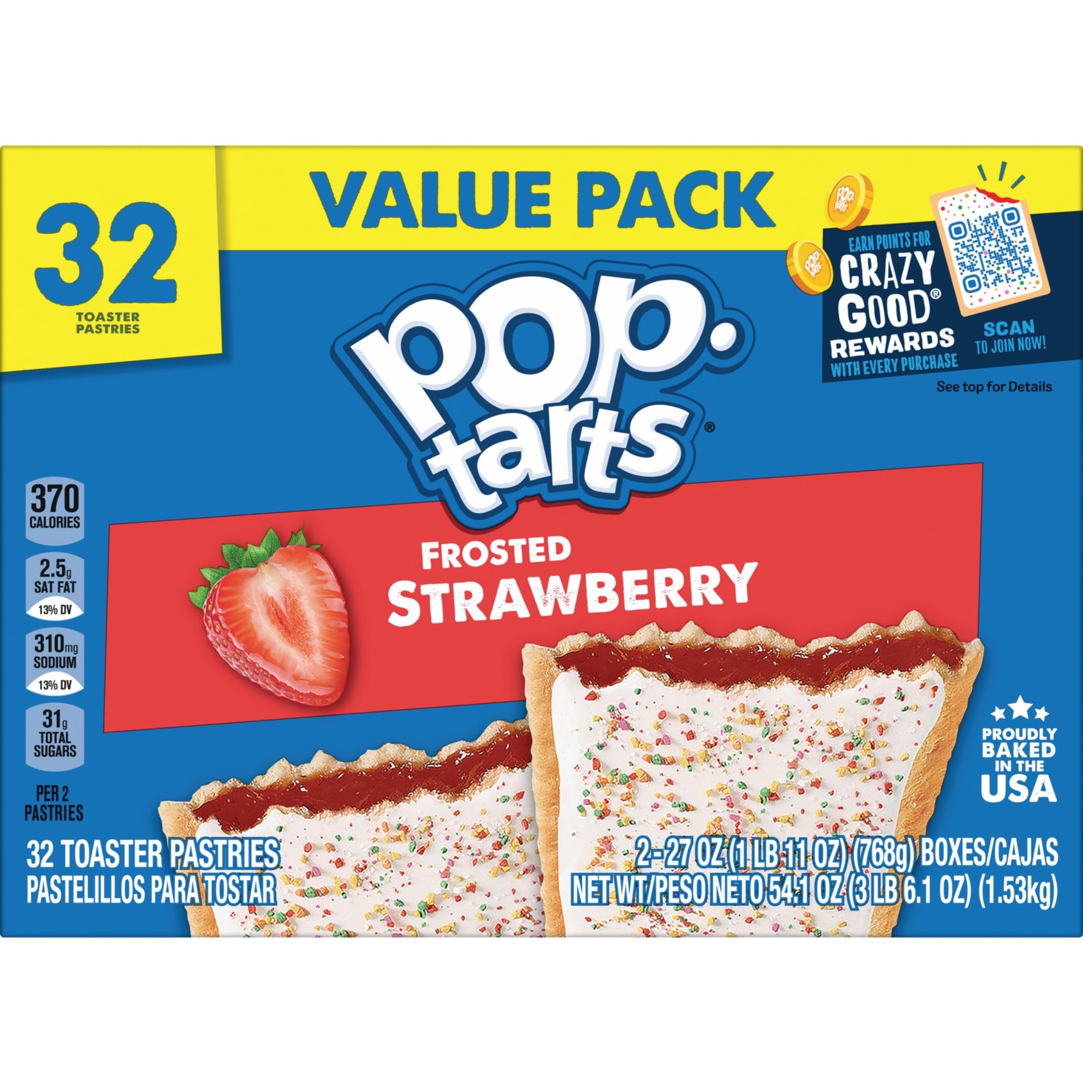 Pop-Tarts Frosted Strawberry office snack drawer