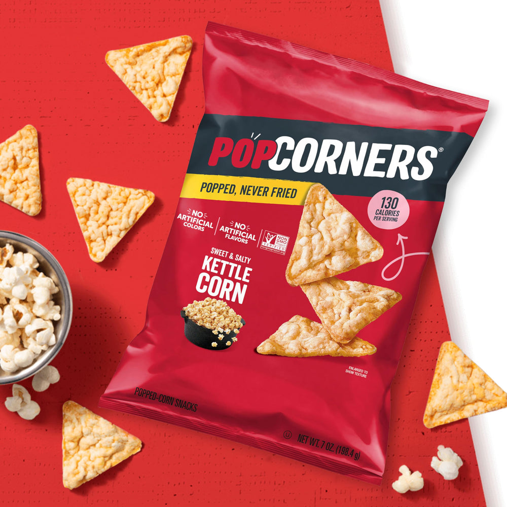 PopCorners Kosher certified packaging keeps snacks accessible for gatherings and lunch breaks