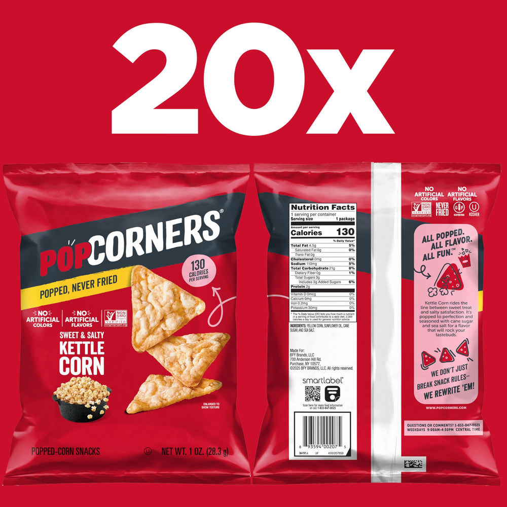 PopCorners On-the-go snack promotes convenient, mess-free munching at work or school