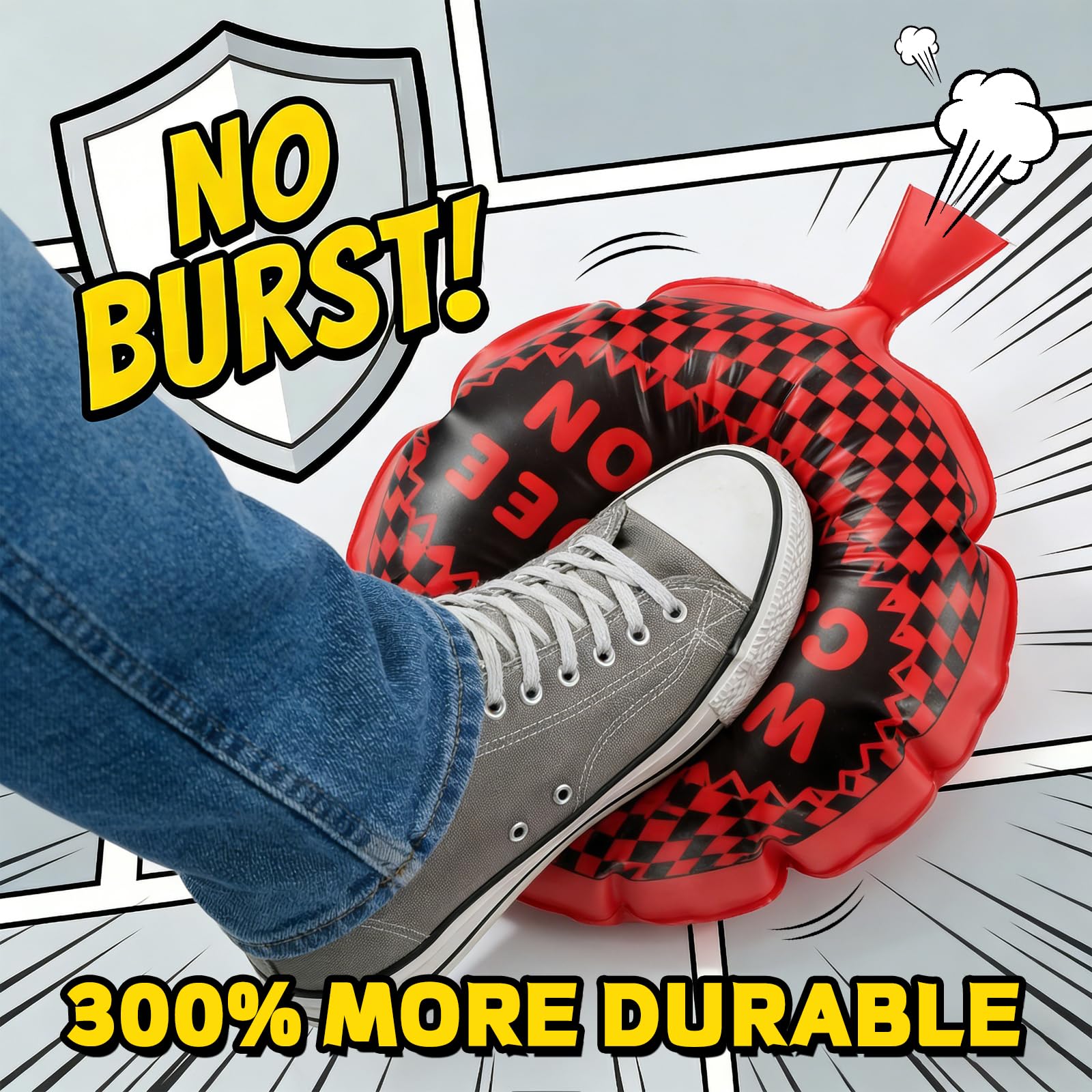 POPLAY reinforced edge seams boost durability during playful sessions