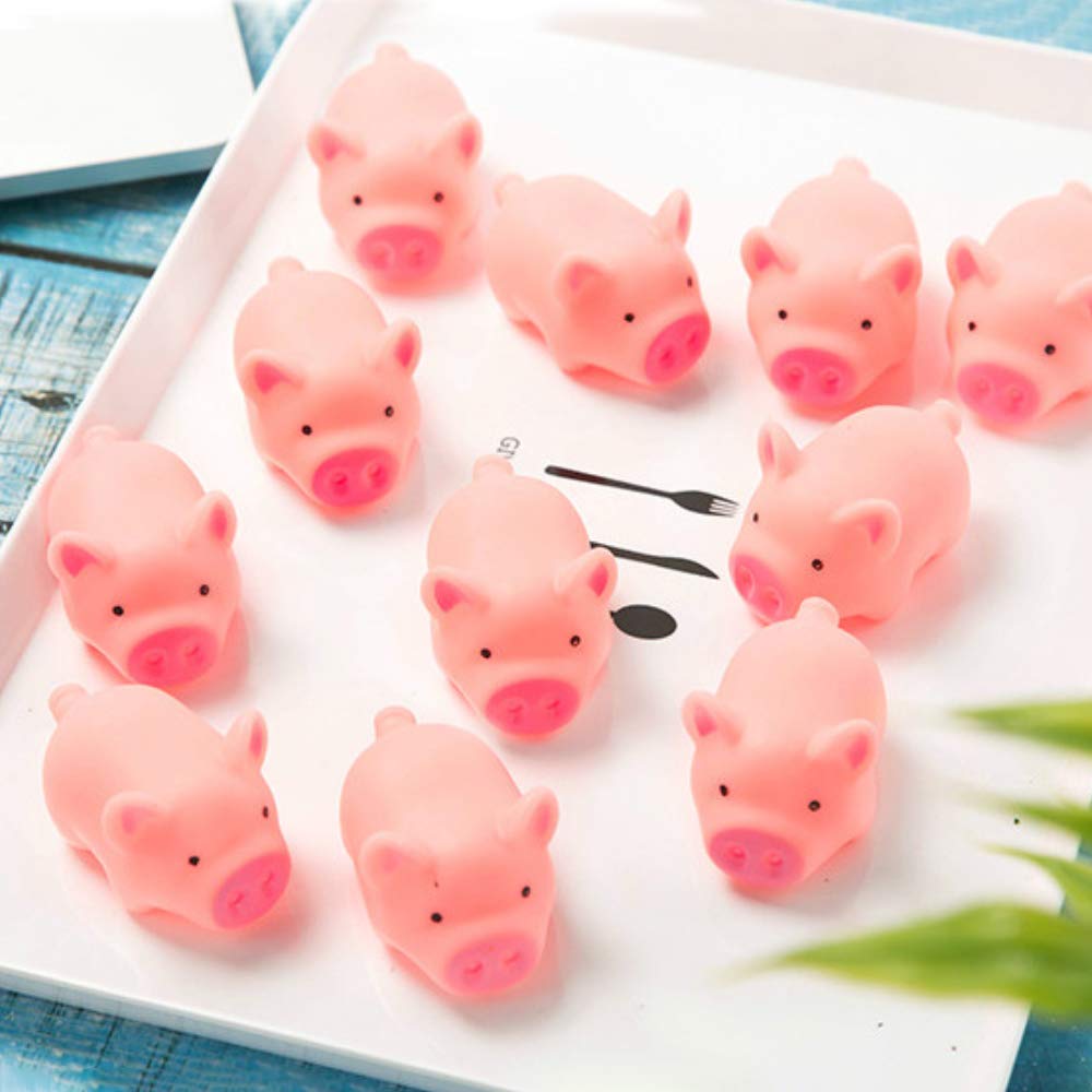 Poplay Hakacc mini squishies pig bath and pool play in water