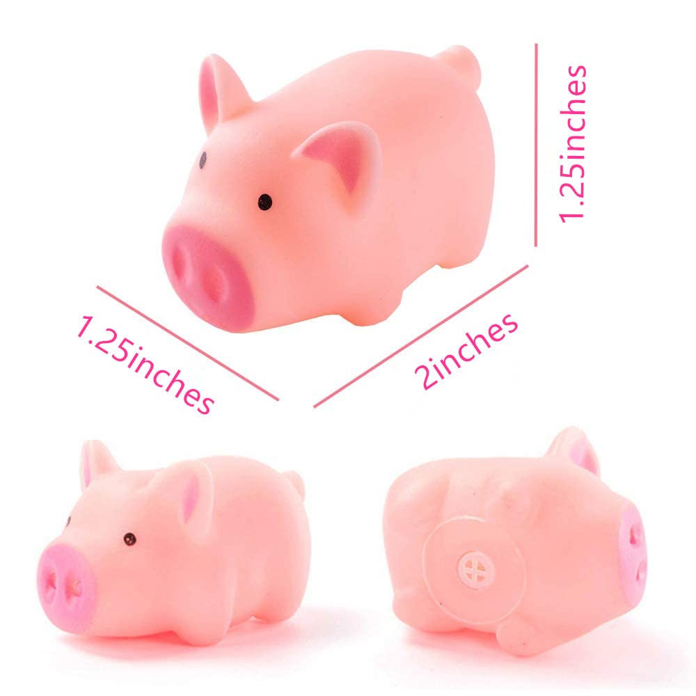 Poplay Hakacc mini squishies pig squeak close-up for interactive play