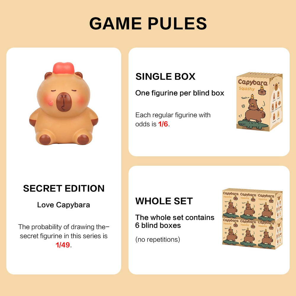 Popobox Capybara orange-balancing figure adds playful balance to spaces.