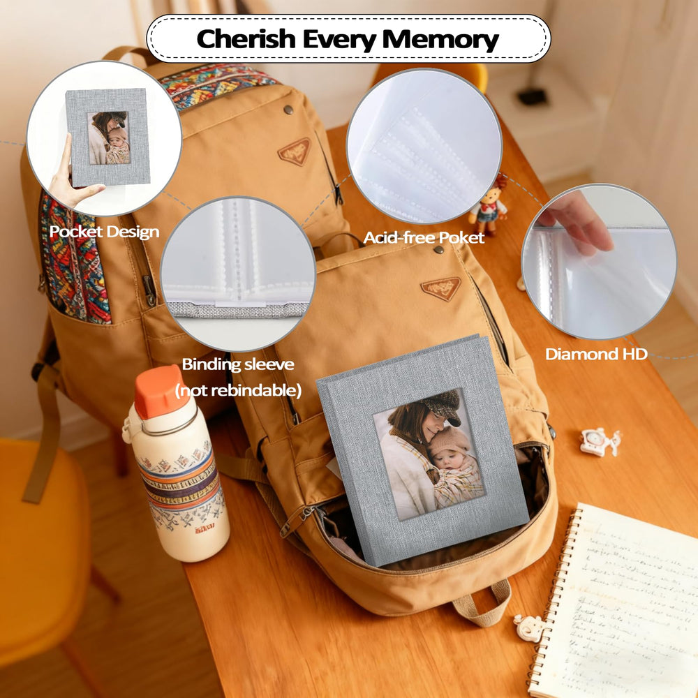 Popotop 2-pack 5x7 pages are acid-free for photo safety