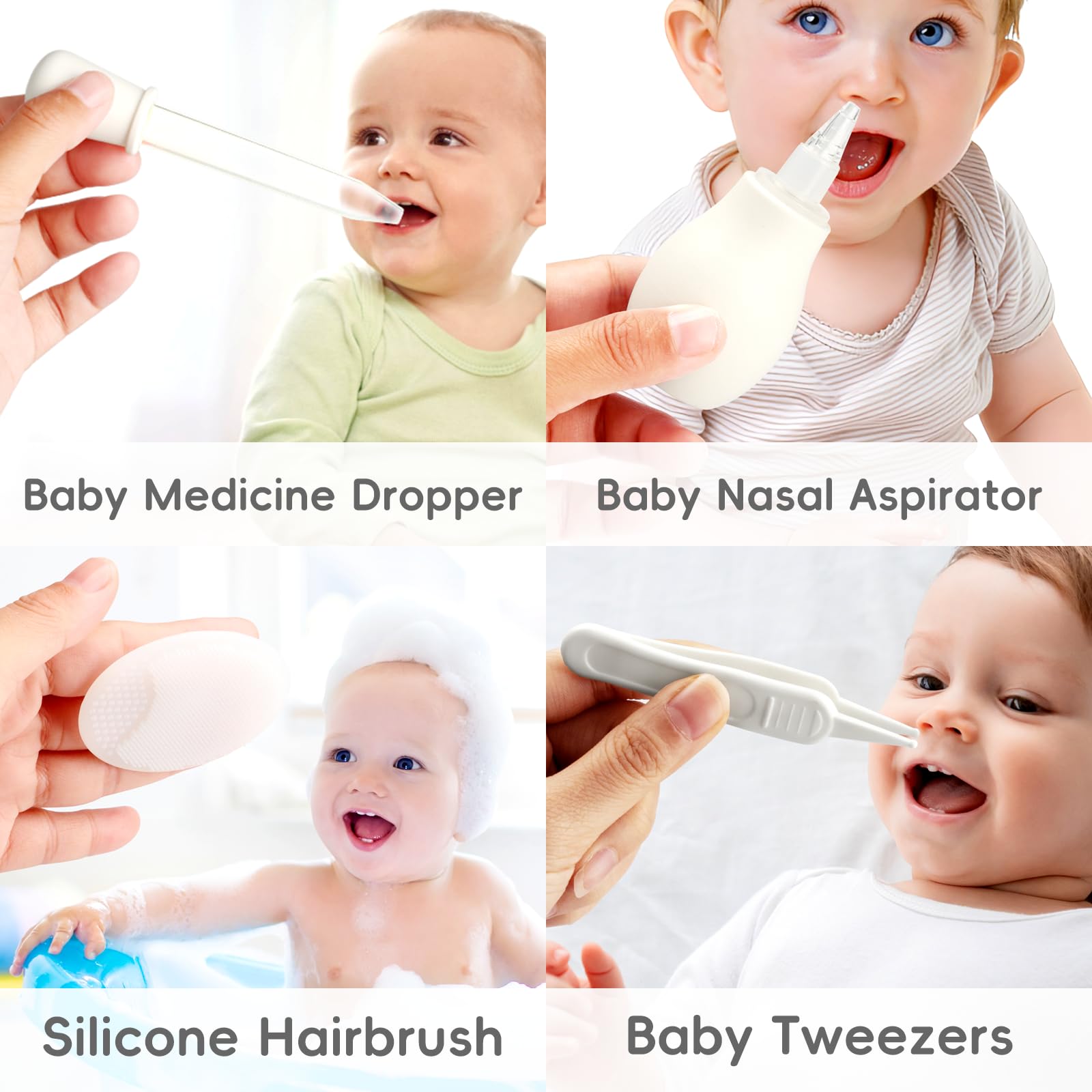 POPYJAN nasal aspirator for delicate newborn noses