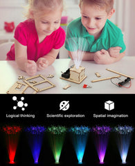 Poraxy fiber optic lamp model with color LEDs enhances mood lighting and focus