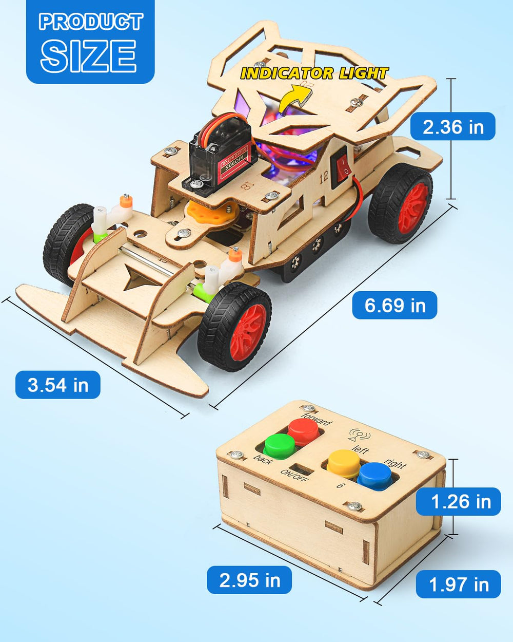 Poraxy building kit color options support creative customization
