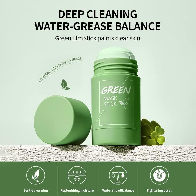 Porcolle Green Tea Mask Stick suitable for all skin types.