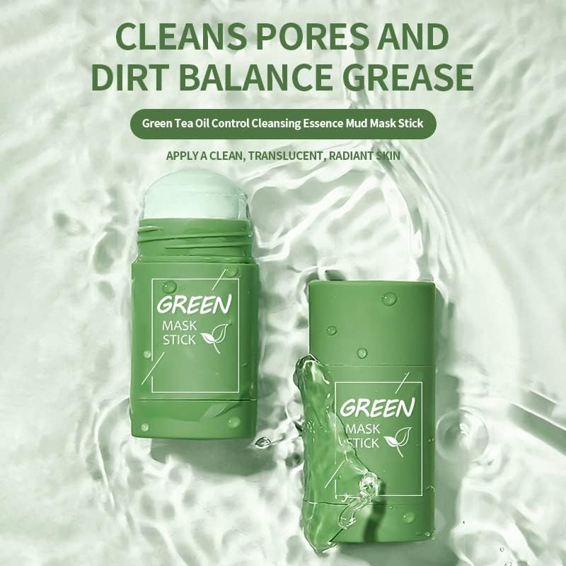 Porcolle Green Tea Mask Stick targets blackheads with gentle use.