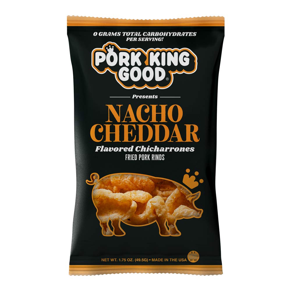 Pork King Good Himalayan pink-salt-vinegar bag delivers tangy crunch