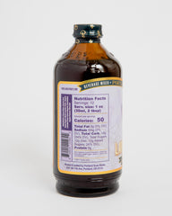 Portland Syrups Lavender Syrup pour demonstrates easy, fragrant drink customization.