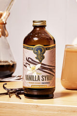 portland syrups vanilla syrup drizzle in cocktail