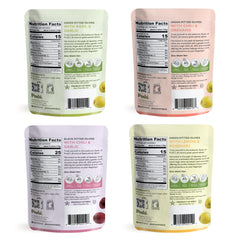 Poshi basil garlic olives in a pouch offering fresh, vibrant taste