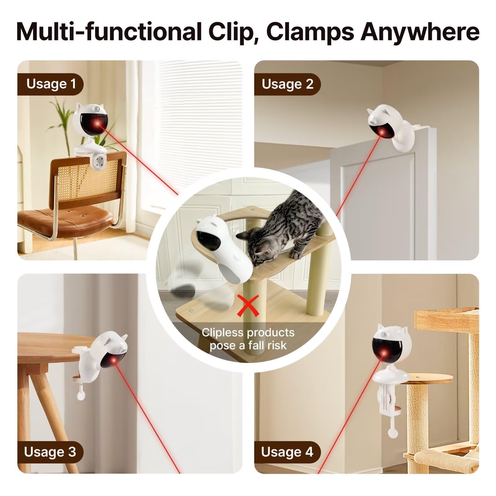 Potaroma hauteur-min-2-8-pieds — placement optimal pour un jeu actif et sûr.