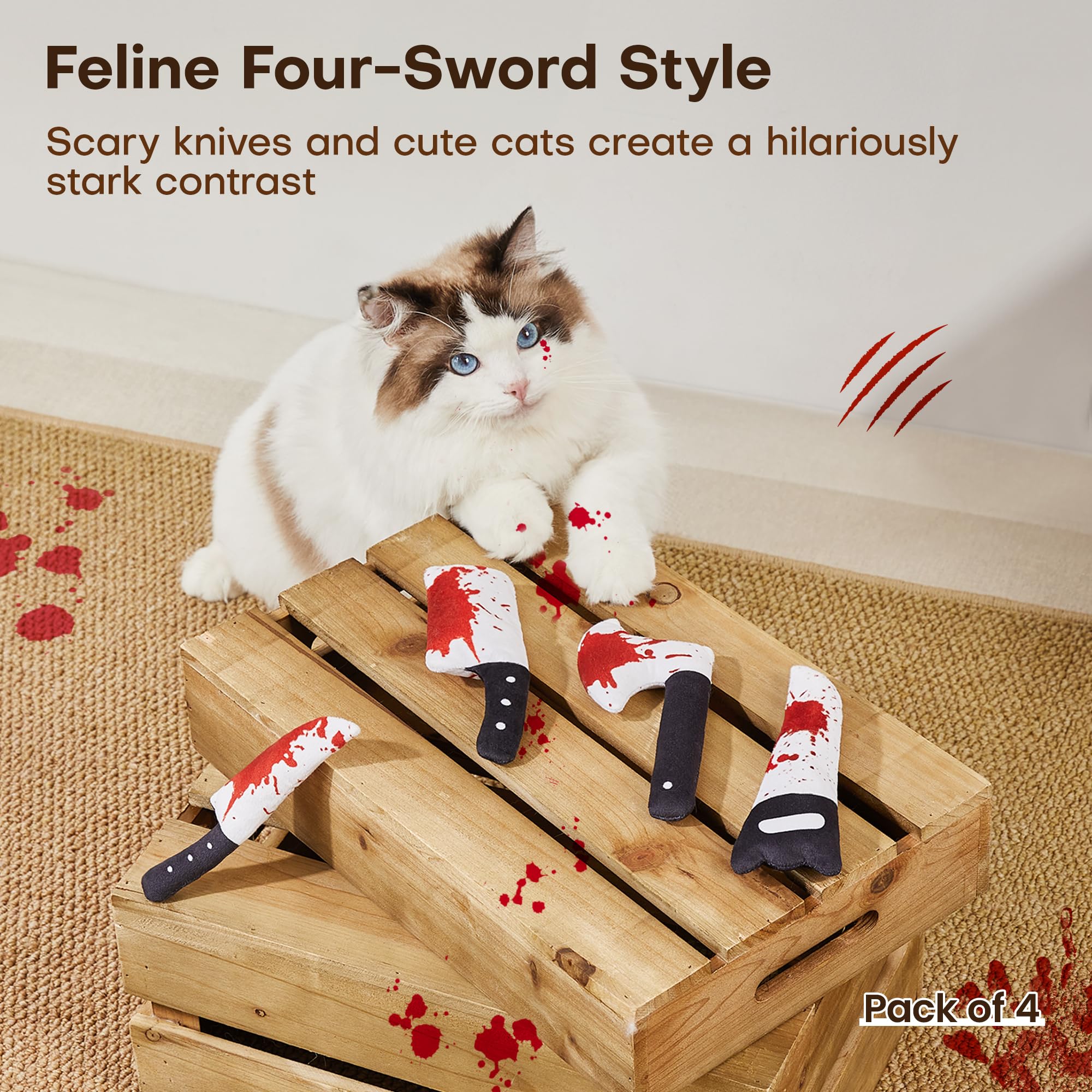 Potaroma interactive exercise toy helps cats stretch and burn energy indoors.