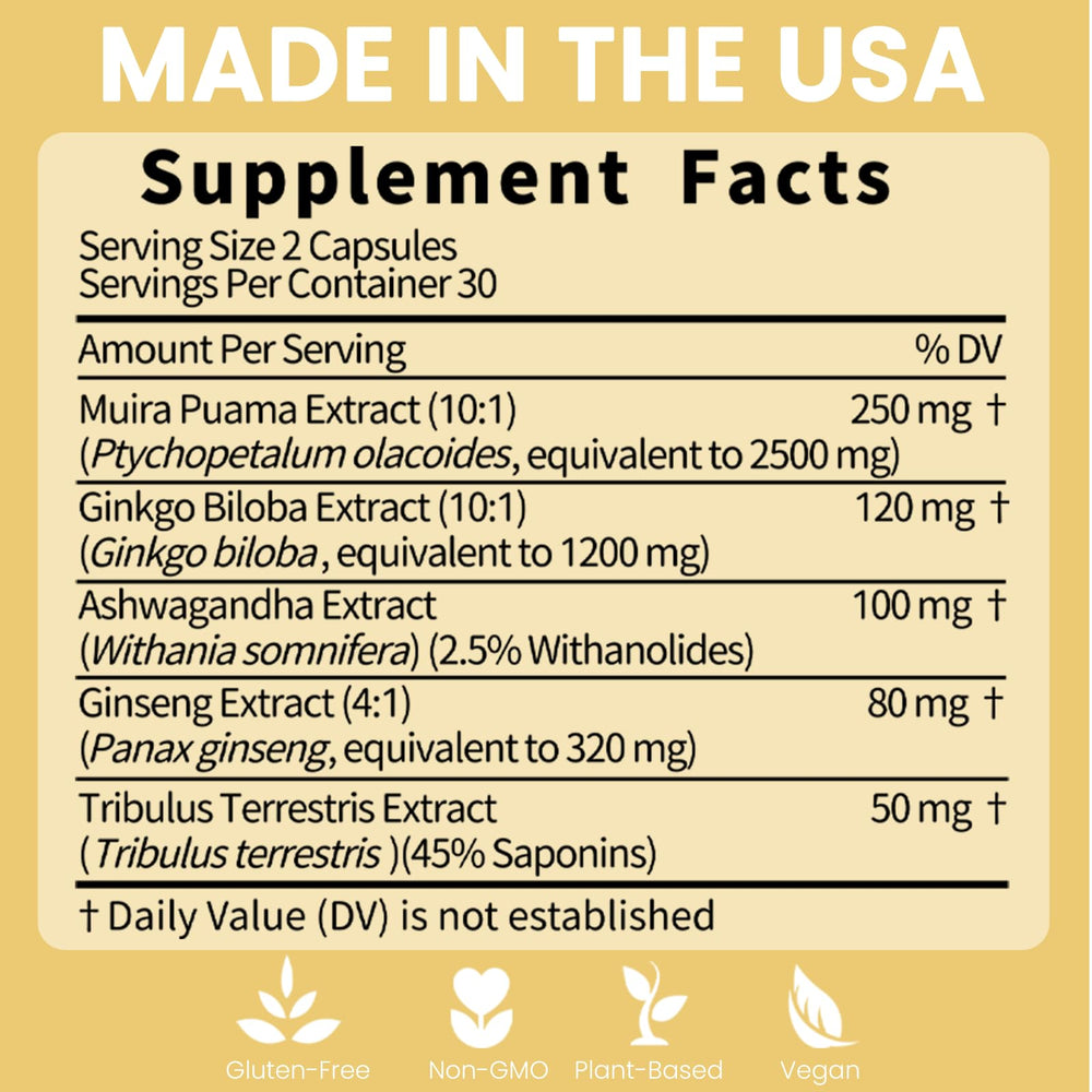 Potency Wood manufactured in the USA signaling quality and safety standards.