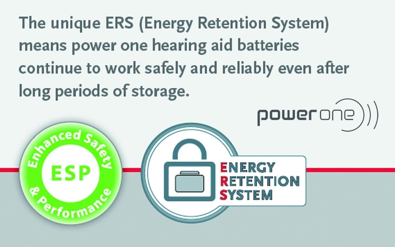 Power One 312 Comfort Pack aids user-friendly handling and storage.
