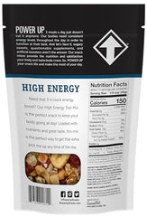 Power Up Premium Trail Mix banana chips for sweetness and crunch during the day