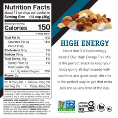 Power Up Premium Trail Mix dried papaya for fruity notes and color