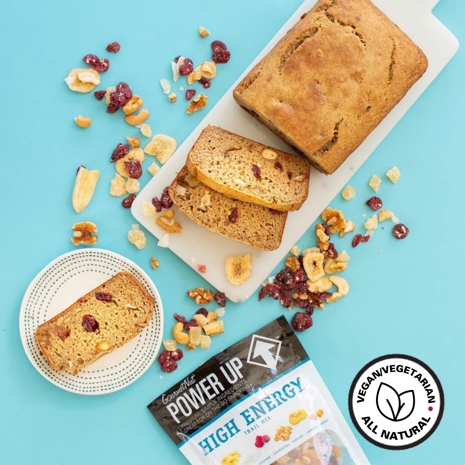 Power Up Trail Mix ready-to-eat snack idea for busy days