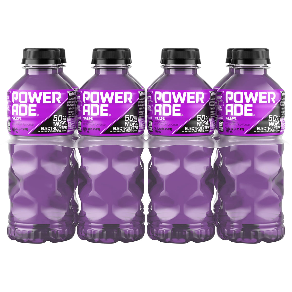Powerade Grape 20oz bottle for on the go hydration and energy
