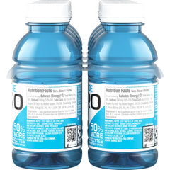 Powerade Mixed Berry eight-pack bottles ready for workouts.