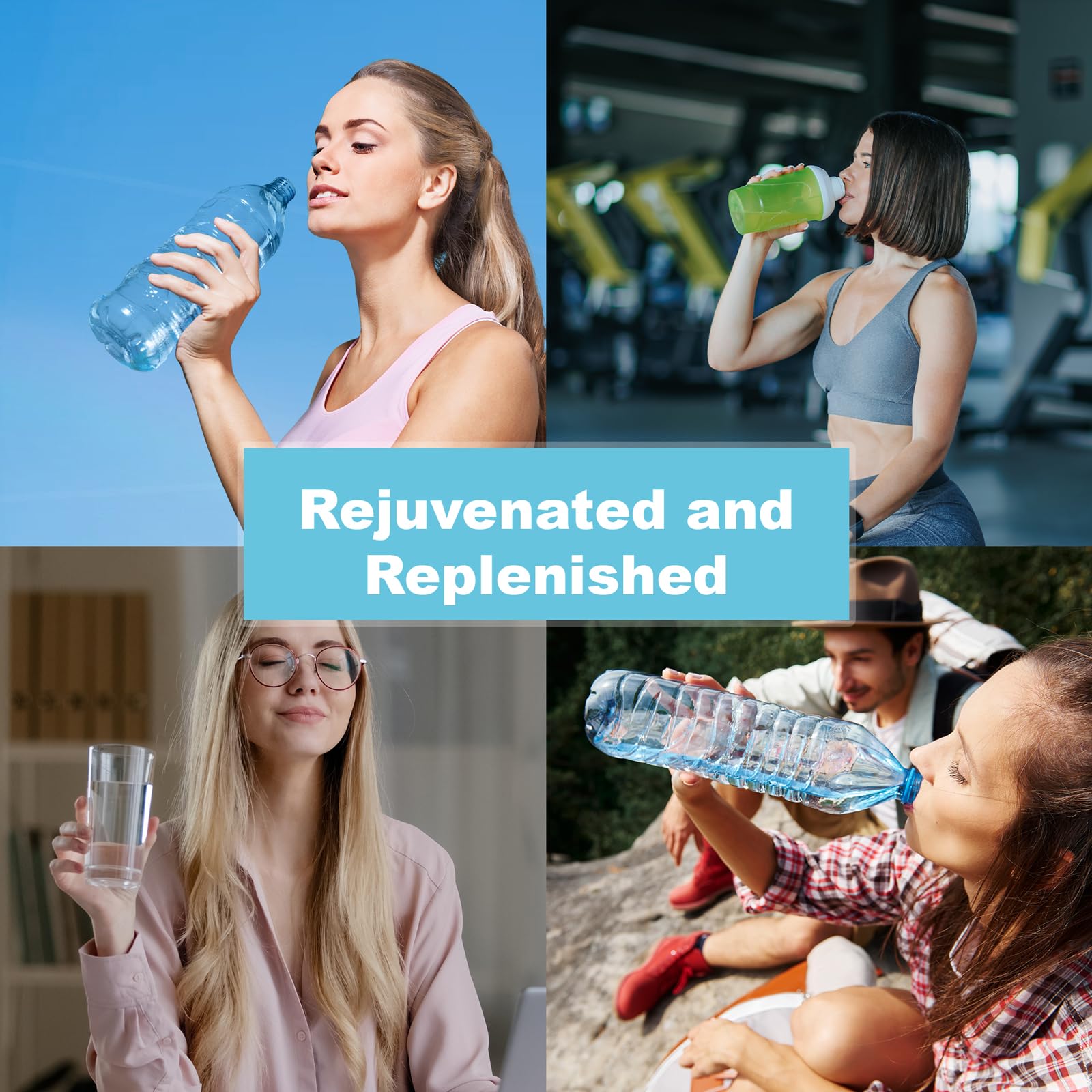 PowerH2O+ 0 calorie electrolyte mix supports vegan and fasting routines