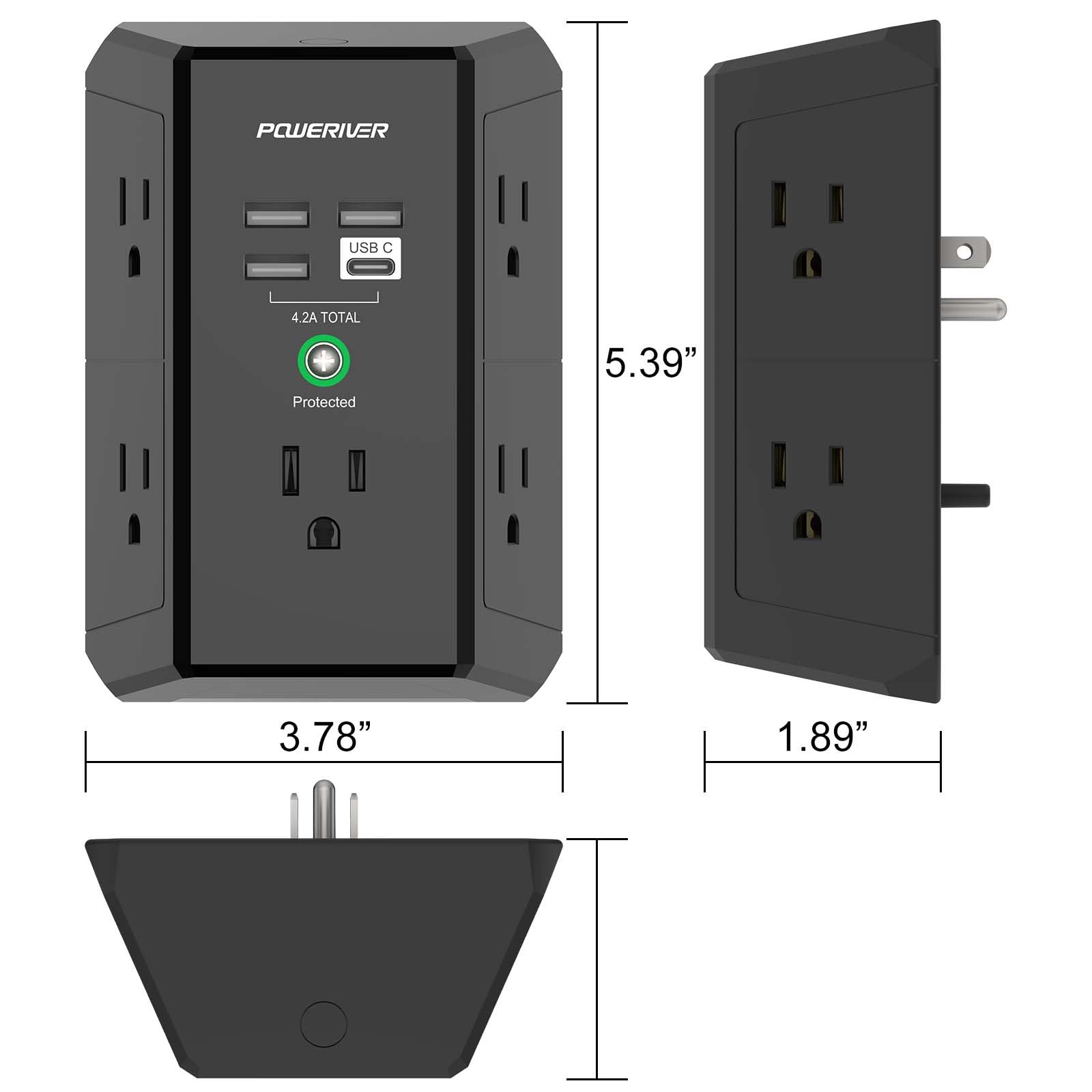 Poweriver ETL-certified safety ensures a trusted, safer everyday setup.