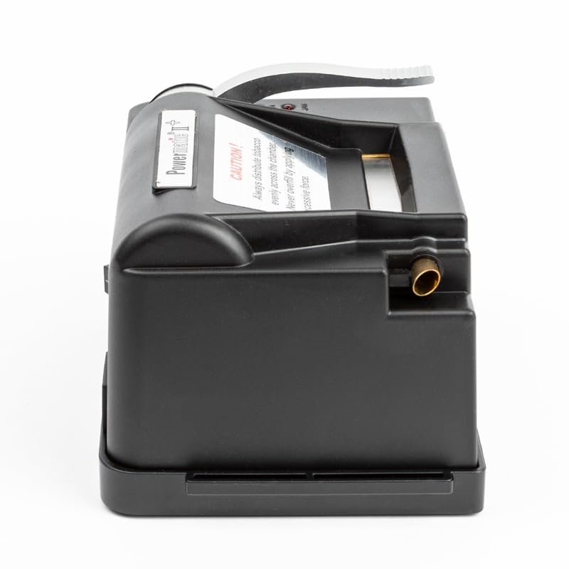 Powermatic II Plus supports king size and 100mm cigarettes for versatility.