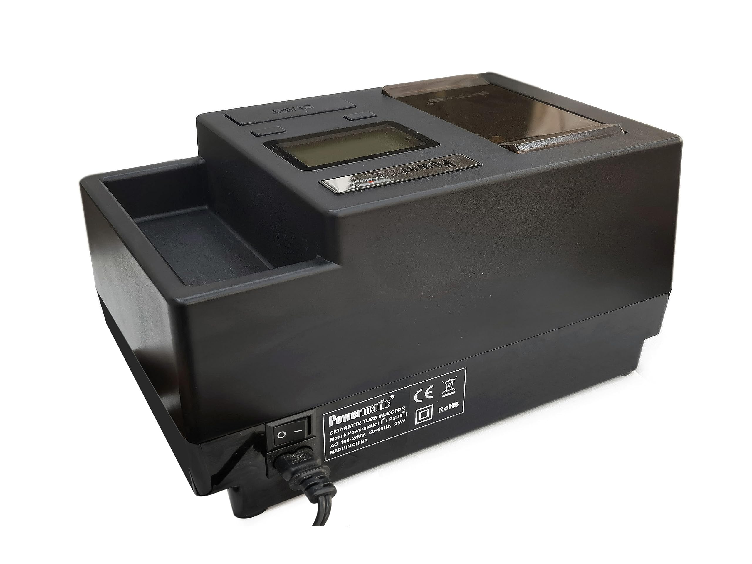 Powermatic III+ jam protection prevents clogs during operation.