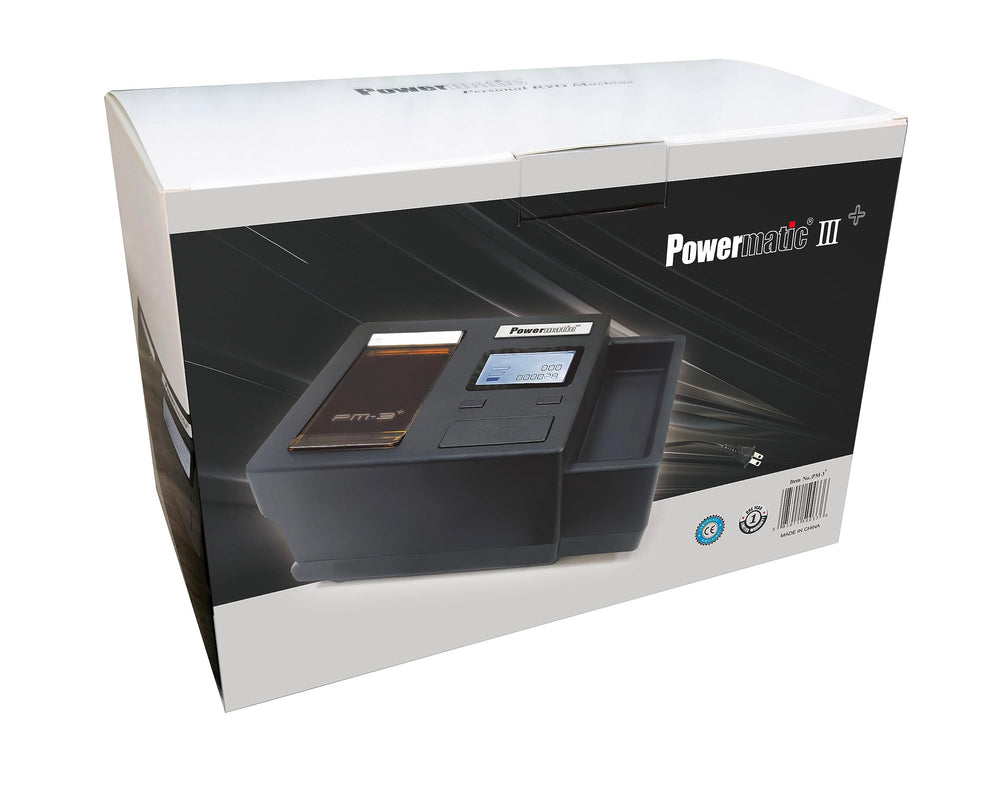Powermatic III+ one-button operation simplifies use.