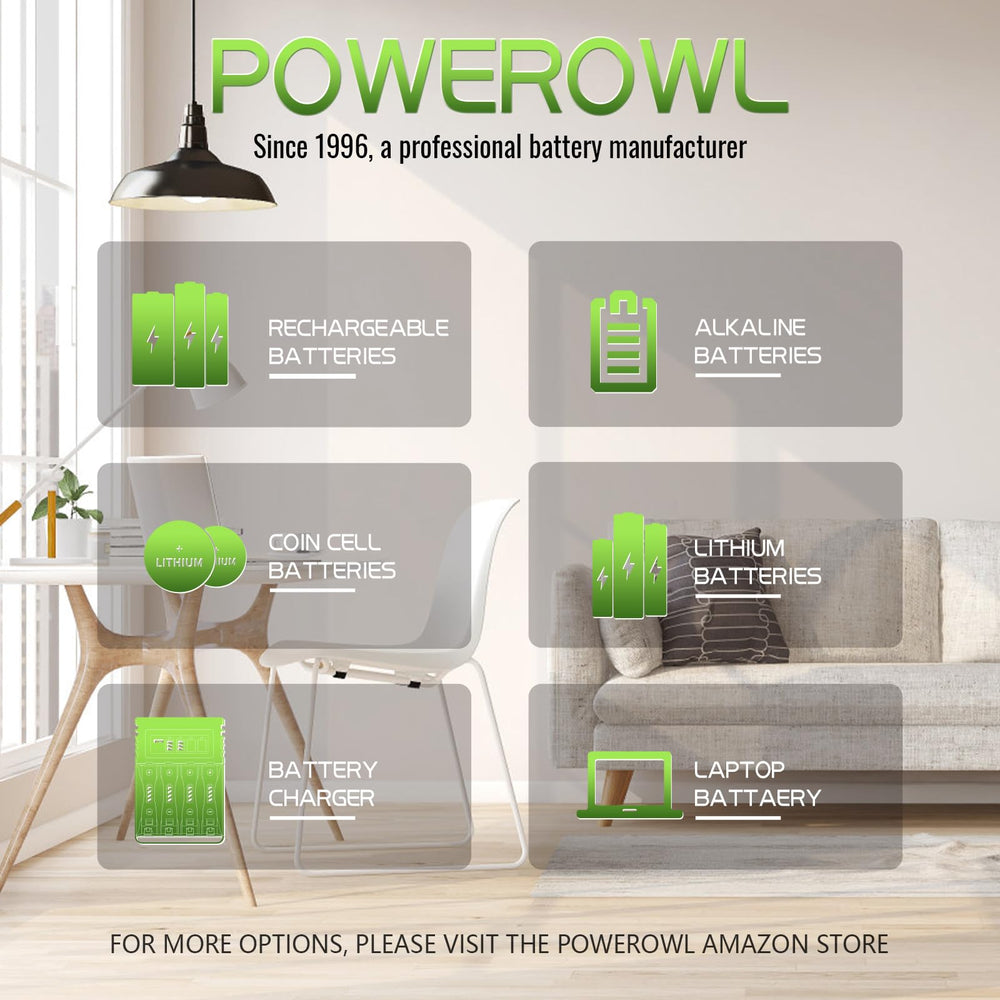 POWEROWL battery care tips prevent corrosion and leakage