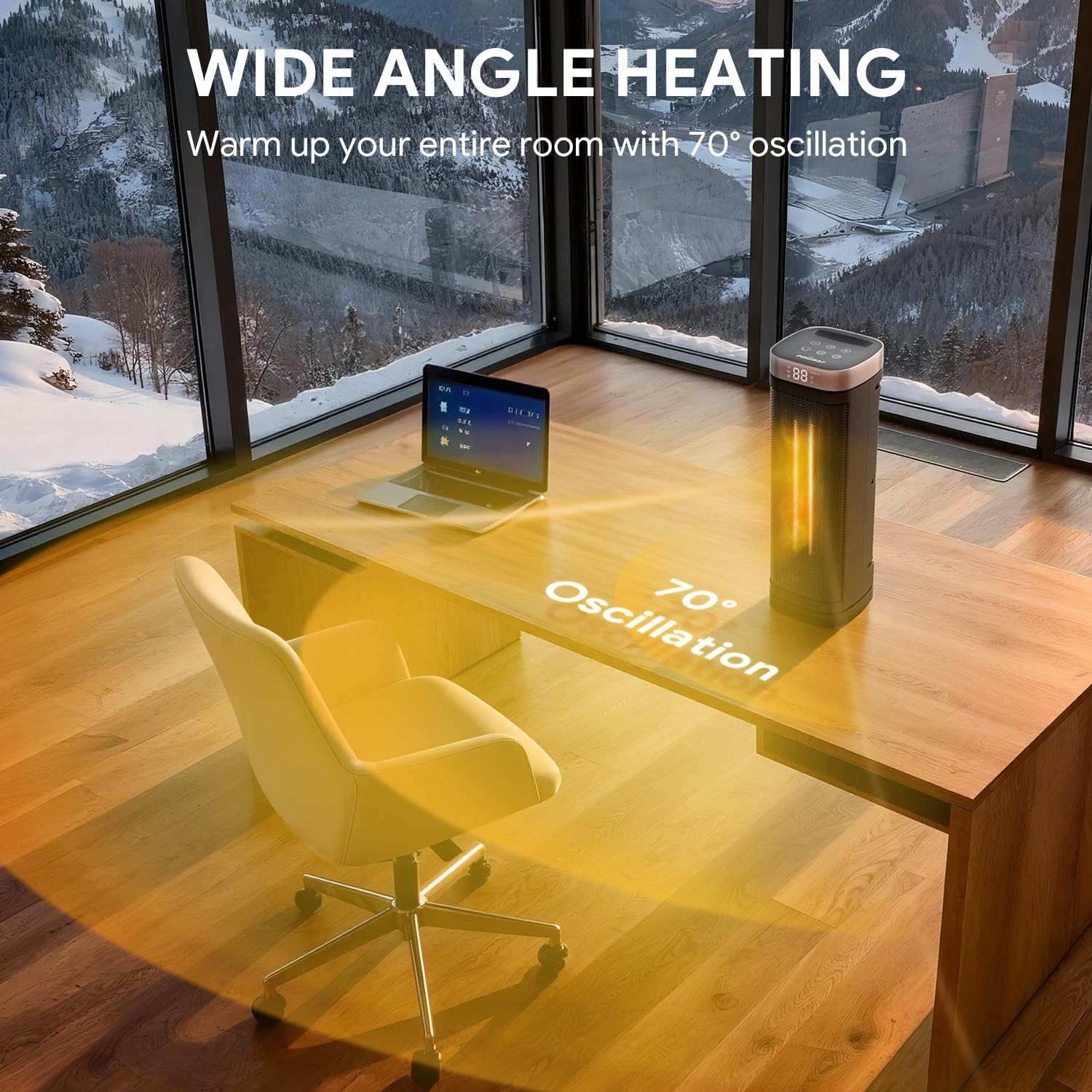 POWSAF cool-touch housing keeps surfaces safe
