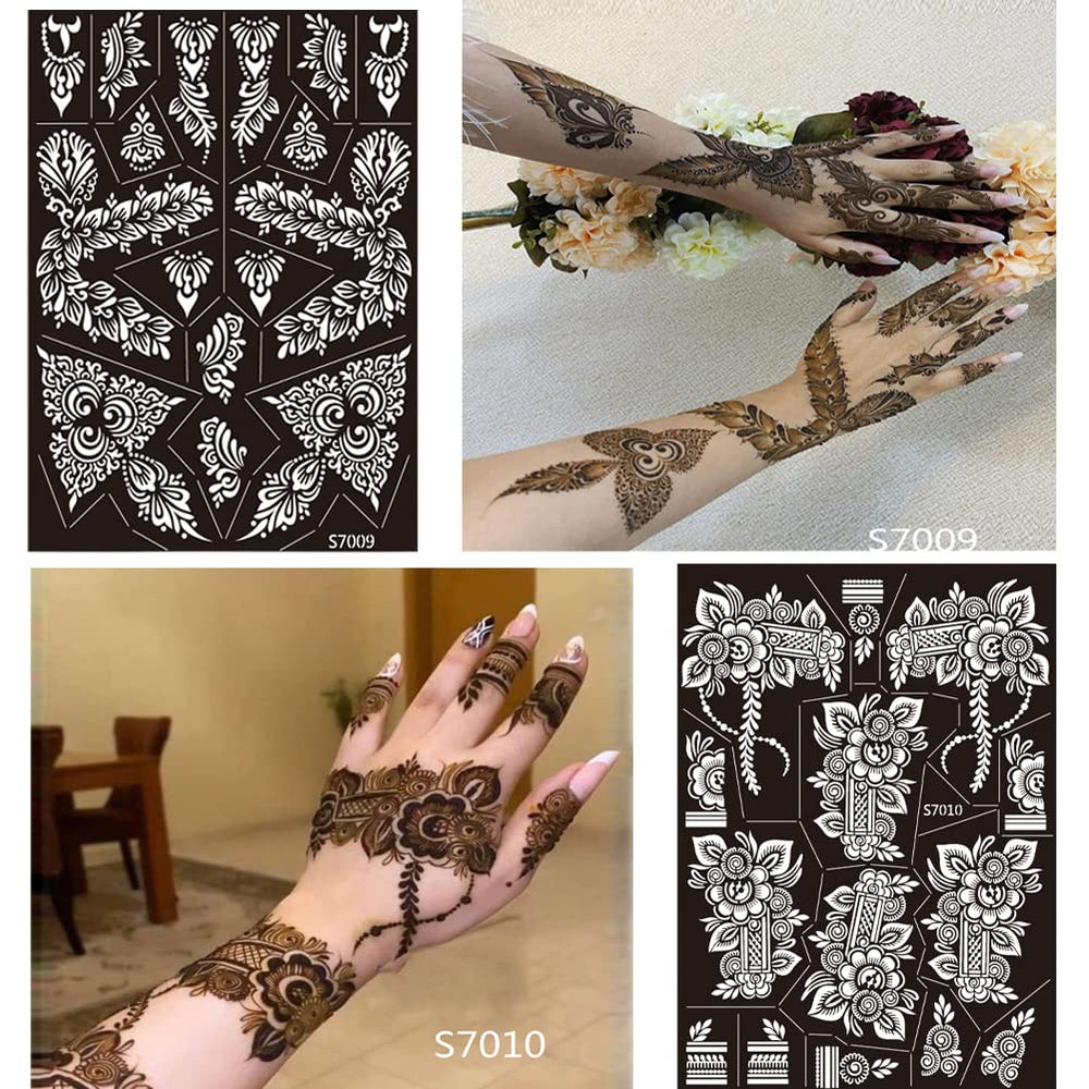 PPVWEY arm-stencil collection featuring Indian Arabian motifs