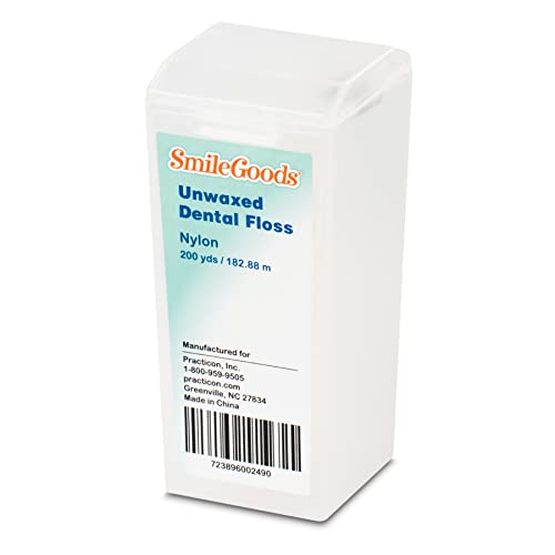 Practicon SmileGoods floss fits standard dispensers for easy refills