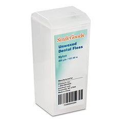 Practicon SmileGoods shred-resistant nylon floss for durable daily use