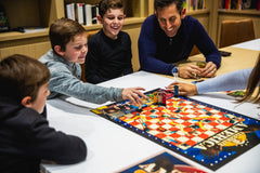 PragerU Celebrate America board game setup scene for engaging group play.