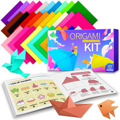 Praisebank Origami Paper with 6x6 inch sheets for easy folding and vibrant colors