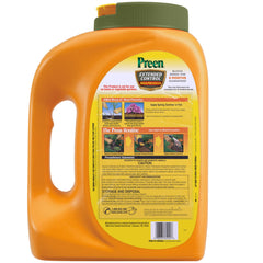 Preen Extended Control weed preventer flip-top cap enables easy, mess-free application.
