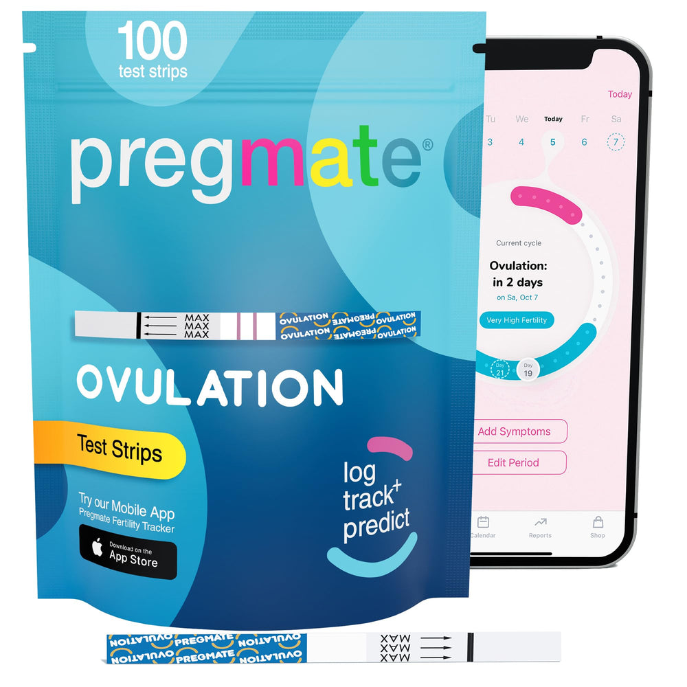 Pregmate 100-count ovulation tests support reliable fertility planning