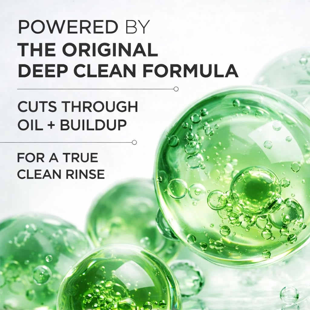 Prell 2-in-1 wet hair application shows light conditioning for manageability.