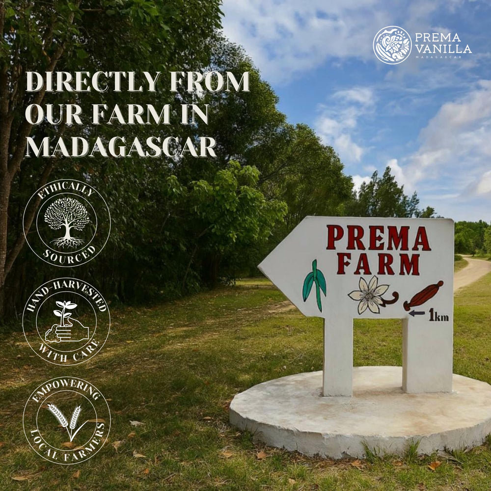 PREMA VANILLA Madagascar natural sweetness without additives for recipes.