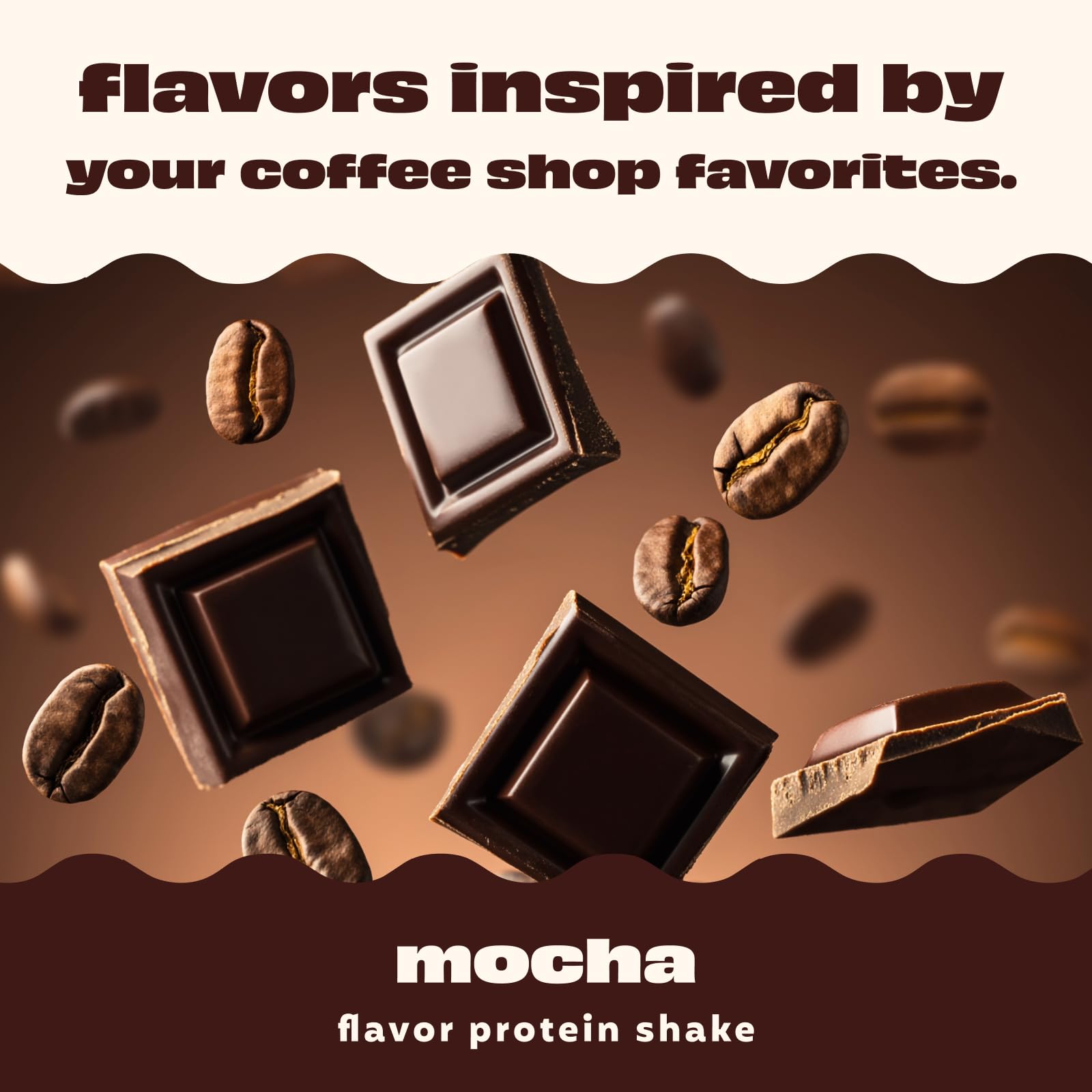 Premier Protein Coffeehouse Mocha glass highlights creamy texture and protein support