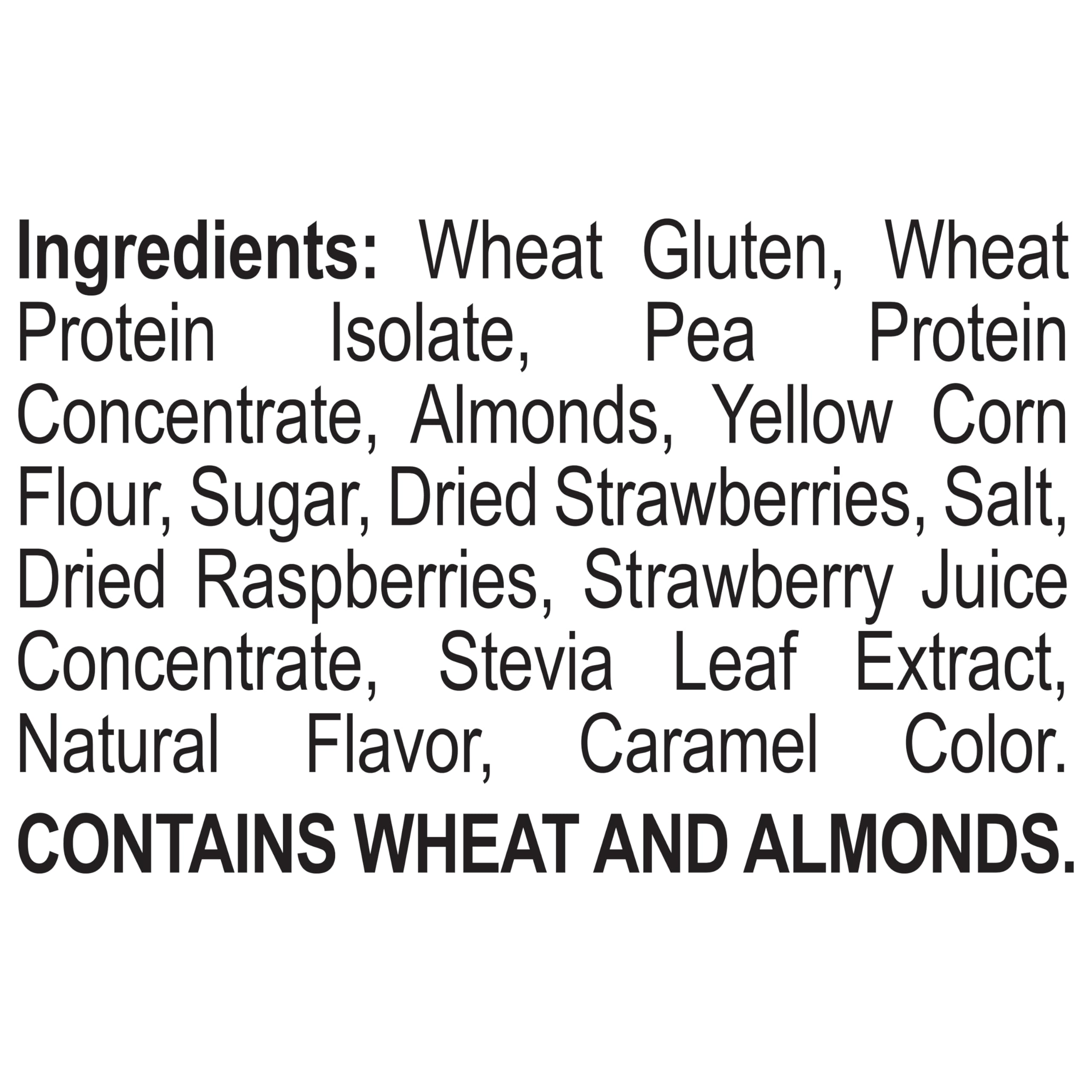 Premier Protein Mixed Berry Almond Cereal close-up of crunchy flakes