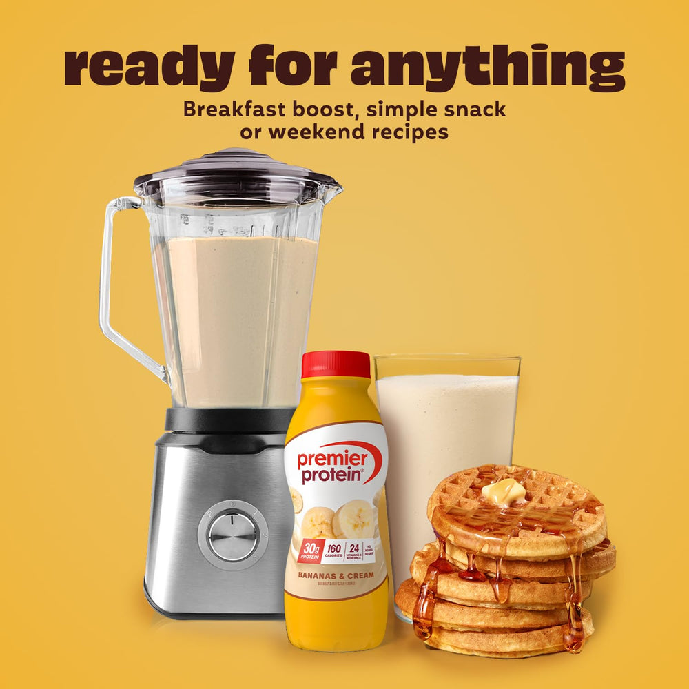 Premier Protein Bananas & Cream used in proffee for a protein coffee